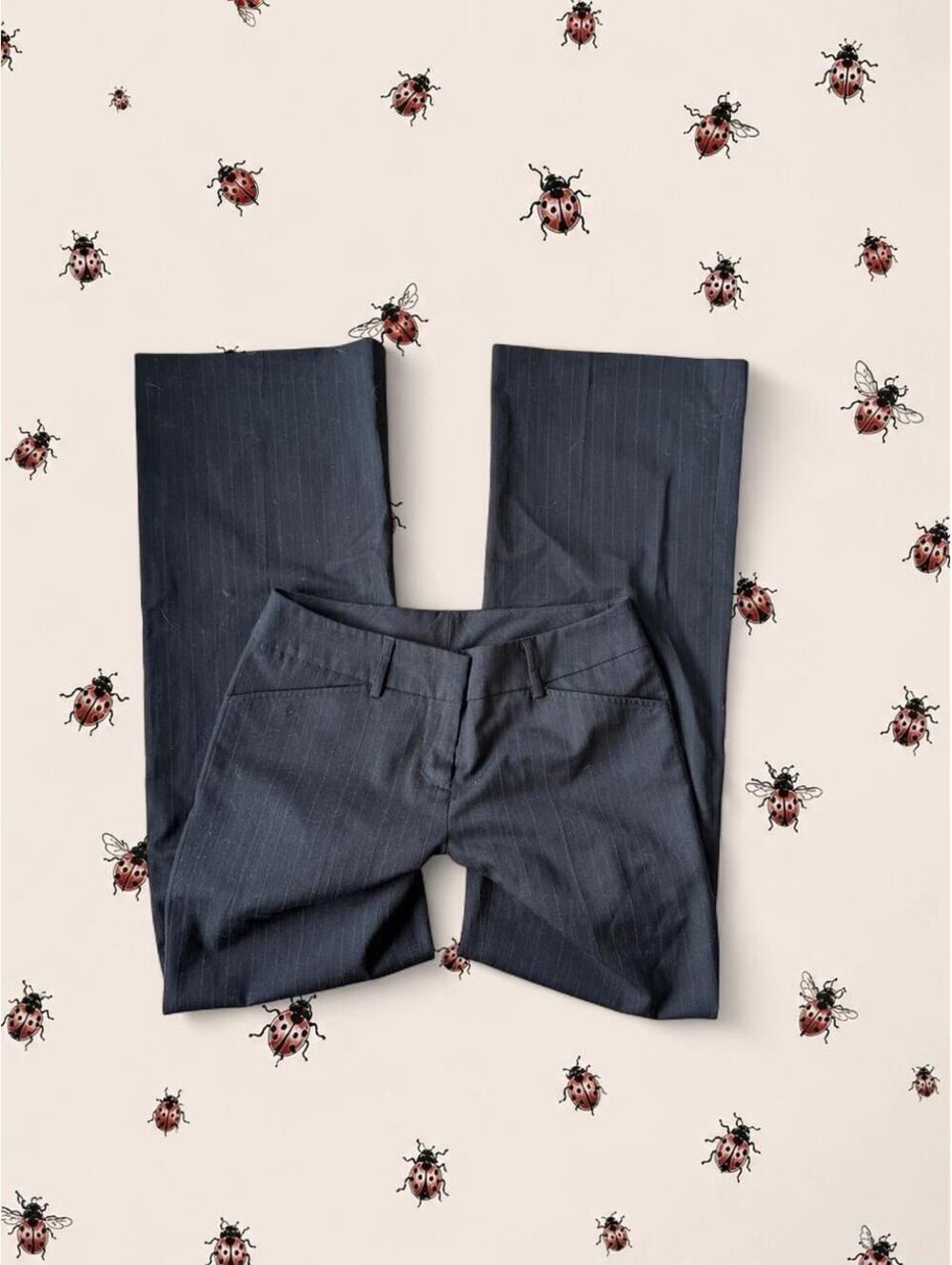 suzy shier black tailored pants